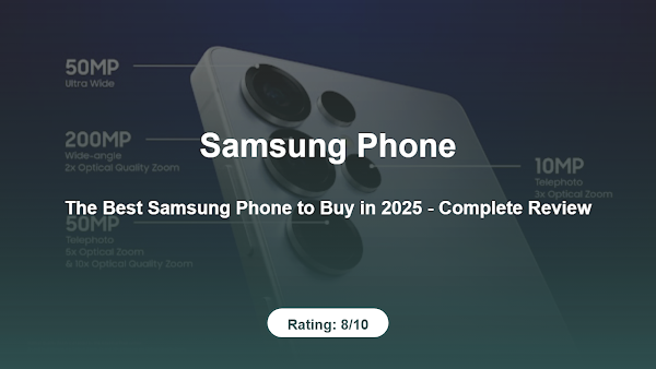 The Best Samsung Phone to Buy in 2025 – Complete Review